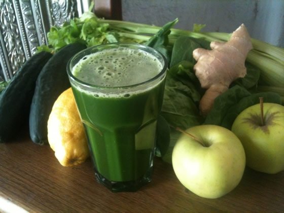 Suco desintoxicante - Verde - anwafounder