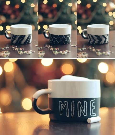 Caneca DIY para namorados - witandwhistle