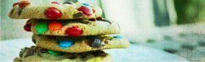 Cookies com M&M´s