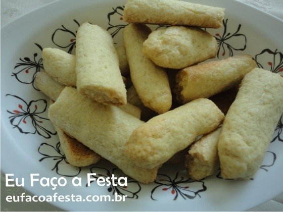Biscoito diamante de coco