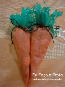 Cenourinhas para a páscoa