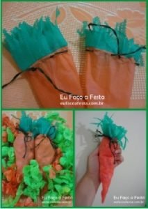 Cenourinhas para a páscoa