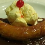 Banana flambada com sorvete - Portal de Eventos Eu Faço a Festa
