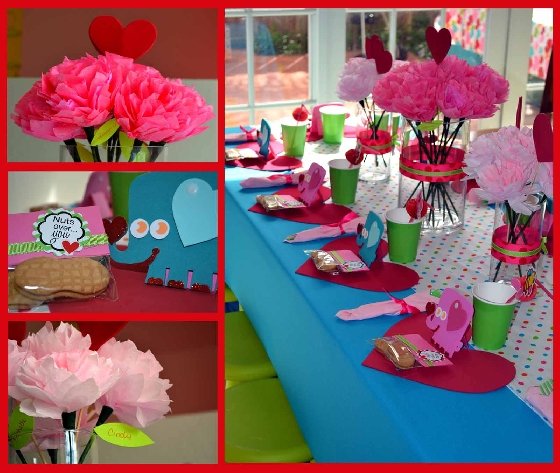 Decoração criativa para mesas