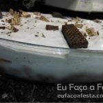 Pavê de Bis com sorvete de flocos
