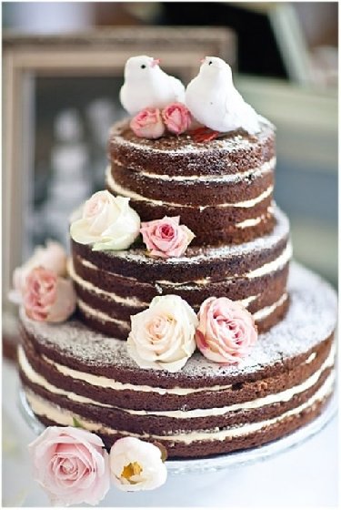 Naked Cake - Moda na confeitaria