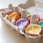 Como fazer velas com casca de ovo