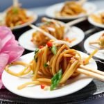 Mini buffet para as crianças em casamentos