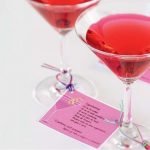 Ofereça a bebida e a receita