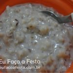 Canjica doce