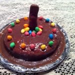 Bolo de cenoura com cobertura para páscoa