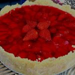 Torta de Morango com gelatina