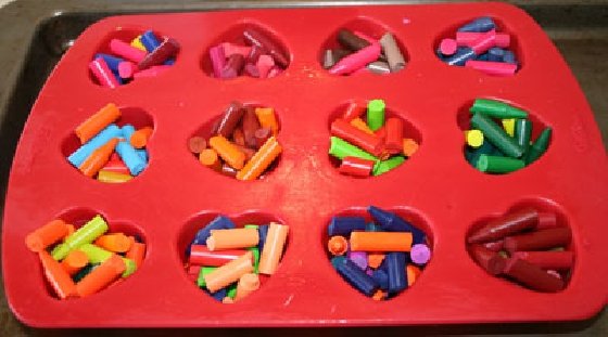 Como reciclar Giz de Cera - Craftinup