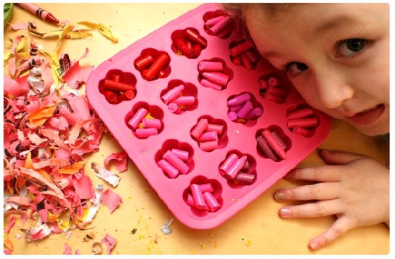 Como reciclar Giz de Cera - thatsitmommy