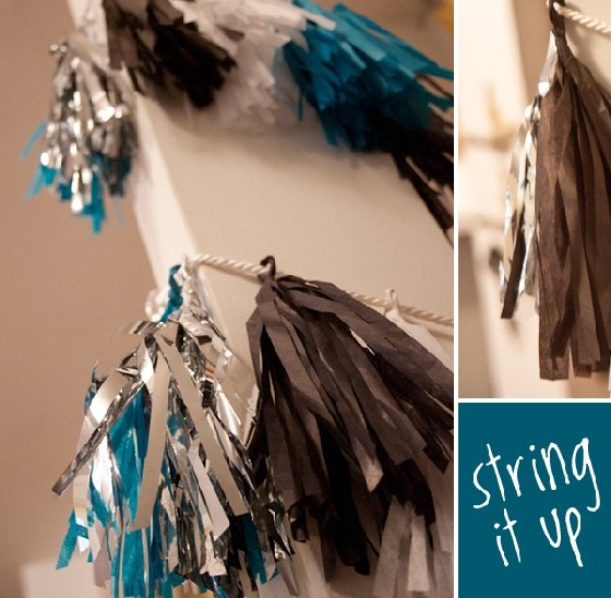 Montagem tassel garland - thesweetestoccasion