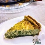 Quiche de alho poró
