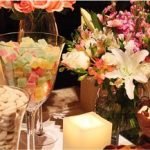 Mesa de café ou digestivos para festas