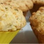 Receita de muffin salgado