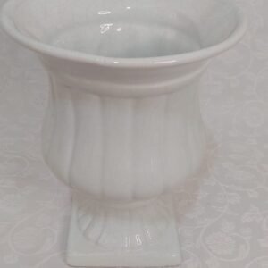 vaso branco enfeite