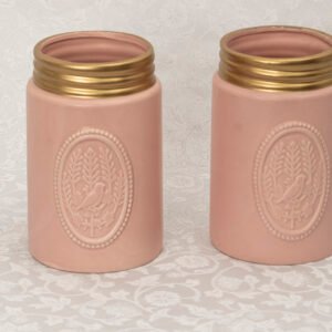 Vaso Vintage bird rosa
