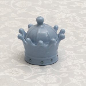 Mini coroa Porcelana azul