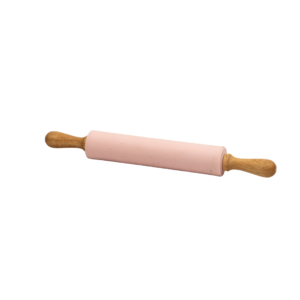 Rolo de massa Bambu e silicone Rosa
