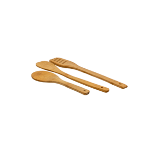 Trio de utensílios  Bambu