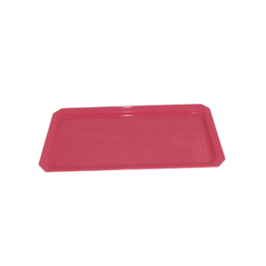 Bandeja Plástica rosa neon
