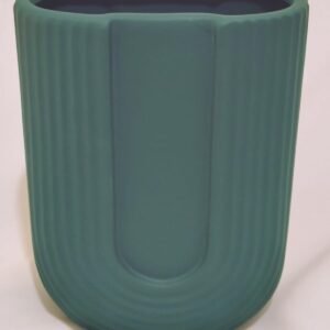 Vaso U verde musgo