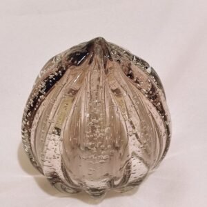 Gota vidro soprado lilás
