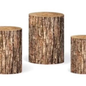 Trio capas de Cilindro tronco