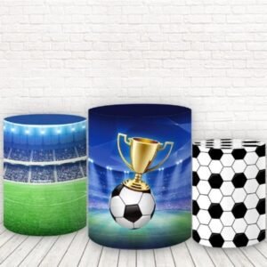 Trio Capas de cilindro futebol