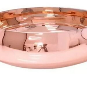 Vaso rose espelhado Terrário