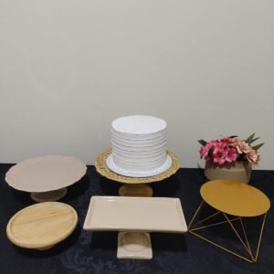 Kit peças de mesa Nude