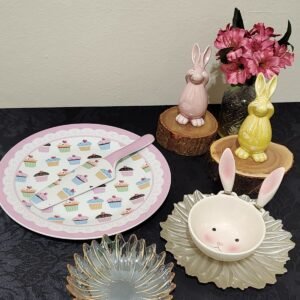 Kit peças de mesa Sobremesa de Pascoa